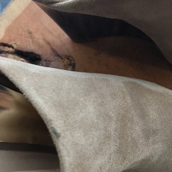 COACH HOLLIE KID SUEDE Wedges SHOES Open Toe-SZ 6 - Picture 14 of 15